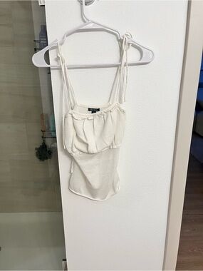 wild fable Cream Tie-Shoulder Cami